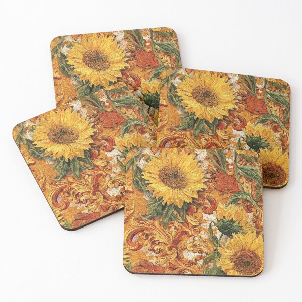 Item preview, Sunflowers Pattern - Bright and Cheery Floral designed and sold by HausKatz.