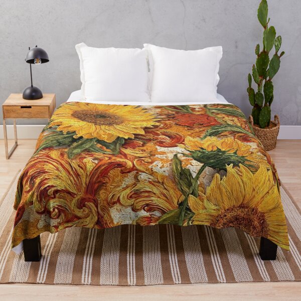 Item preview, Sunflowers Pattern - Bright and Cheery Floral designed and sold by HausKatz.