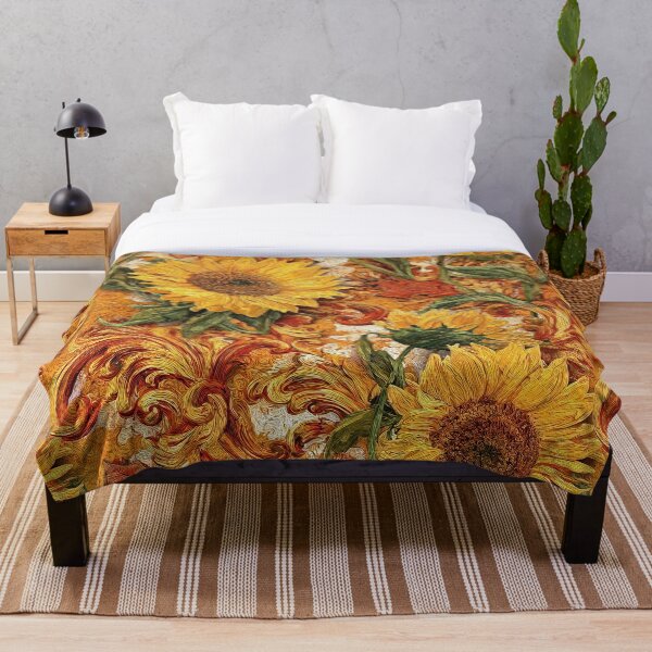 Item preview, Sunflowers Pattern - Bright and Cheery Floral designed and sold by HausKatz.