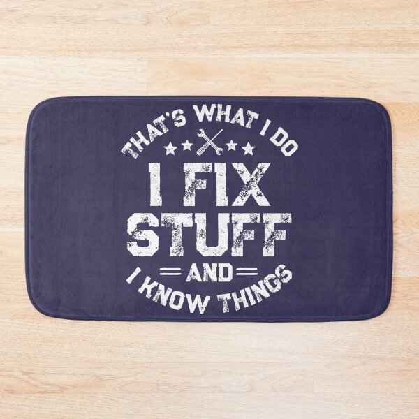 Item preview, Men's Funny I fix Stuff T-shirt Gift for Dad Husband Grandpa Mechanic Engineer Garage Tee Shirt birthday Gift for Men designed and sold by DuneHaicna.