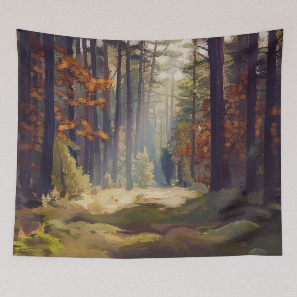 Item preview, Autumn Forest designed and sold by Juniper's Art.