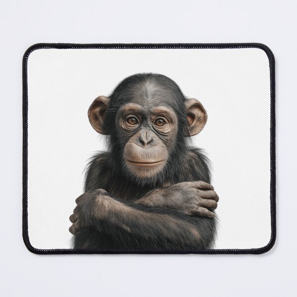Item preview, Adorable Baby Chimpanzee for Cute Chimpanzee lovers designed and sold by LazyOwlStore.