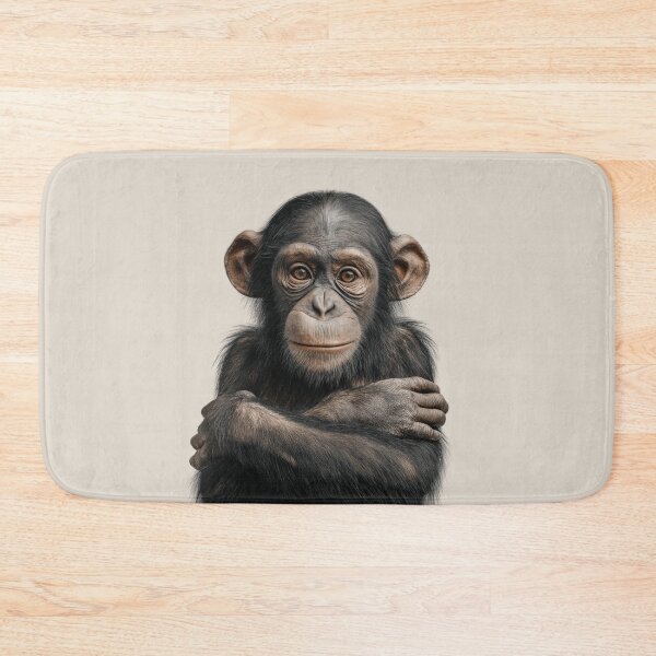 Item preview, Adorable Baby Chimpanzee for Cute Chimpanzee lovers designed and sold by LazyOwlStore.