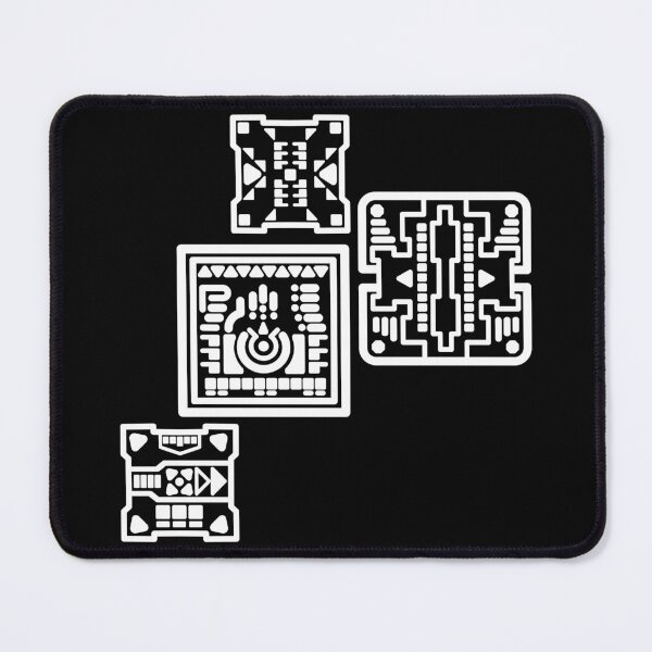 Item preview, Futurism Retro Tech Decor Noir designed and sold by Cristiano Lin.