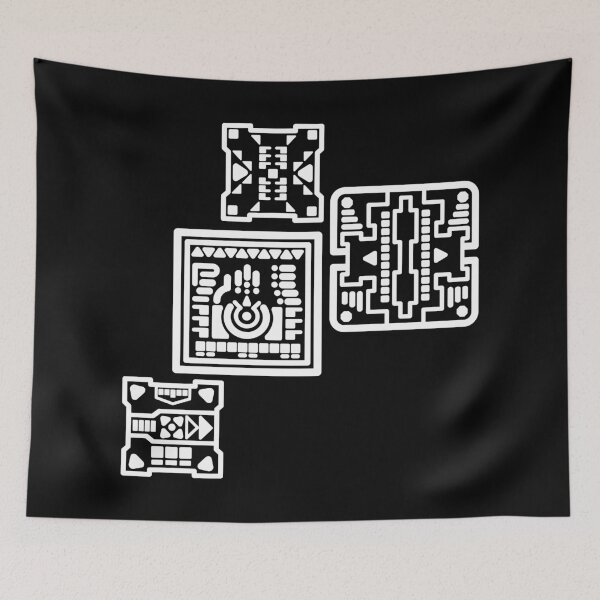 Item preview, Futurism Retro Tech Decor Noir designed and sold by Cristiano Lin.