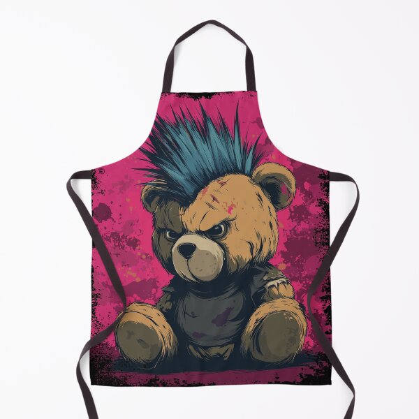 Item preview, Cute Punk Teddy Bear designed and sold by drizzd.