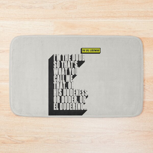 Item preview, The Dude Abides designed and sold by Enea Kelo.