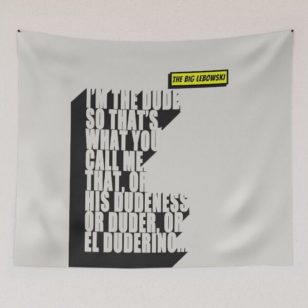 Item preview, The Dude Abides designed and sold by Enea Kelo.