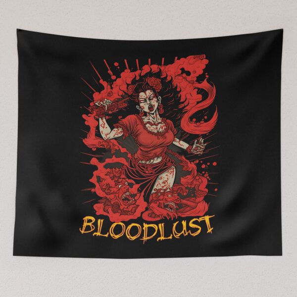 Item preview, Bloodlust of demon queen designed and sold by SidTastic .