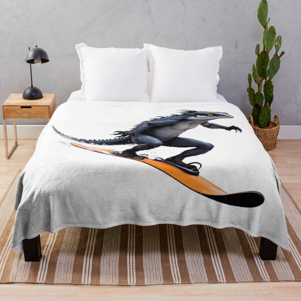 Item preview, A lizard skiing designed and sold by DOG DESIGN.