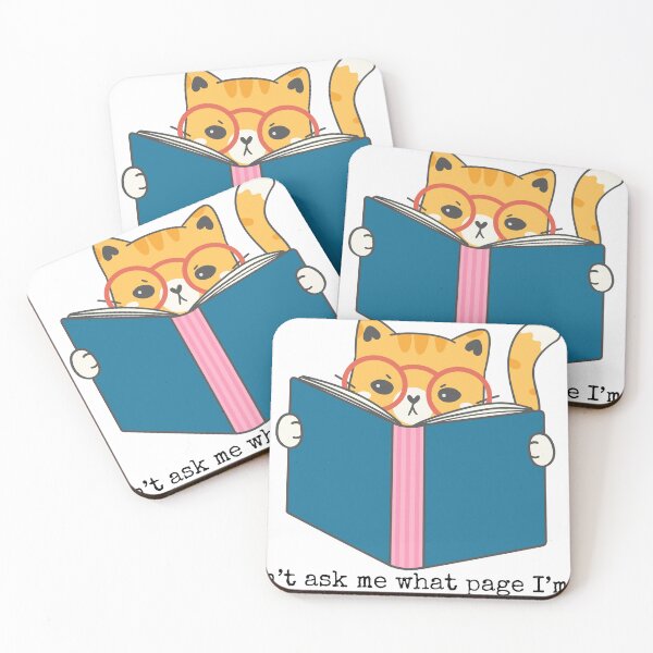 Item preview, Sassy Cat Reading – "Don't Ask Me What Page I'm On" Book Lover designed and sold by holaitssher.