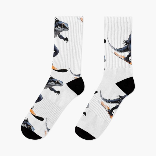 Item preview, A lizard skiing designed and sold by DOG DESIGN.