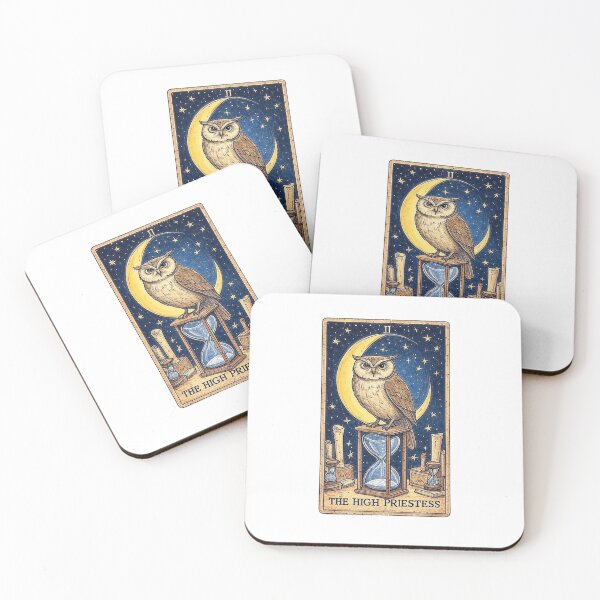 Item preview, Tarot Priestess Owl designed and sold by Brownpants.