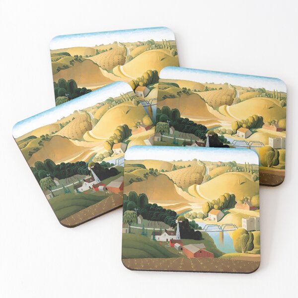 Item preview, Grant Wood - Stone City, Iowa designed and sold by Jon-Baran.