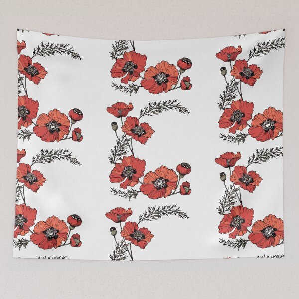 Item preview, Poppies designed and sold by MendaciousMina.