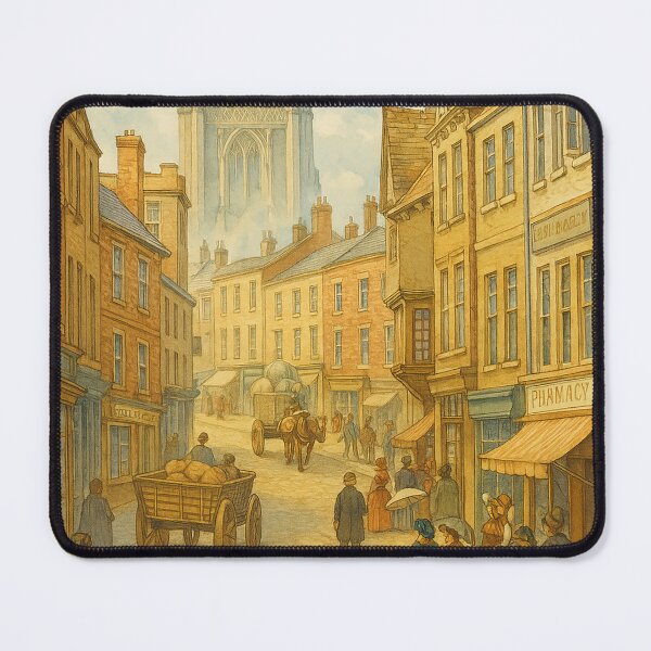 Item preview, Irongate in the Shadow of the Cathedral: A Glimpse of Victorian Derby designed and sold by Roland Keates aka Lost Histories .