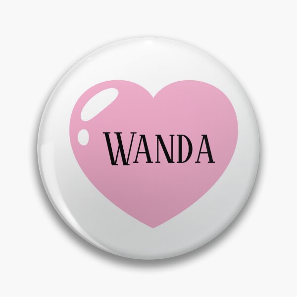 Item preview, Wanda Polish Name with pink Heart  designed and sold by Monika Howarth.
