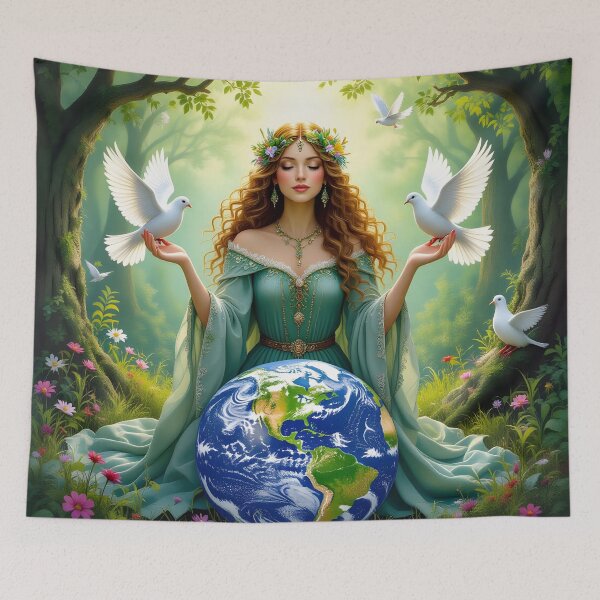 Item preview, Goddess Mother Earth Gaia 2 designed and sold by SoniaSarkali.
