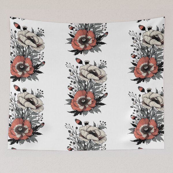 Item preview, Poppies designed and sold by MendaciousMina.
