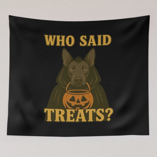 Item preview, Xoloitzcuintli Xolo Halloween Who Said Treats Pumpkin Witch Costume Mom Dad Kids designed and sold by FurryHavenPH.