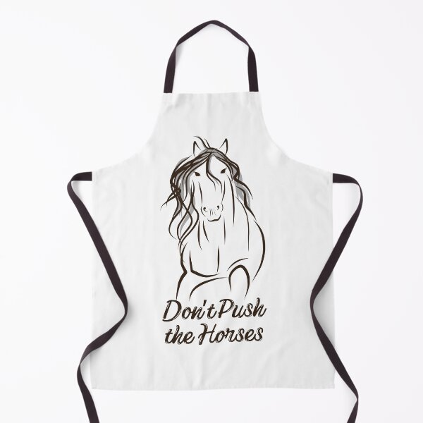 Item preview, Don’t Push the Horses Funny Meme Quote for Sarcastic Minds designed and sold by faridman.
