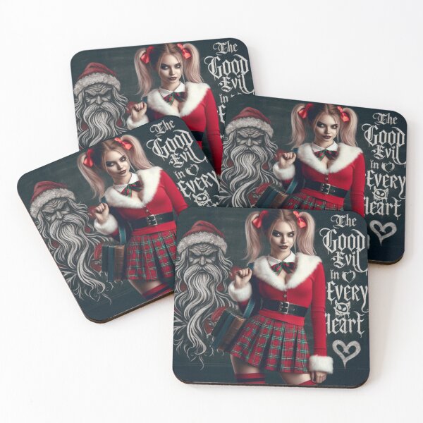 Item preview, Gothic Schoolgirl Glam Santa Book designed and sold by Voodoo Store Paranormal Collections.