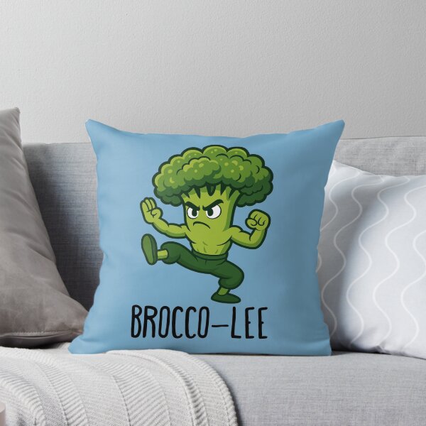 Item preview, Broccoli  Pun Mascot Cartoon designed and sold by NosandEdgy.