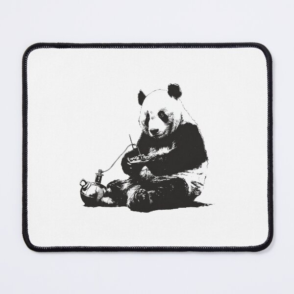 Item preview, Banksy Panda Techie - Focused on the Circuit Board designed and sold by hamishby.