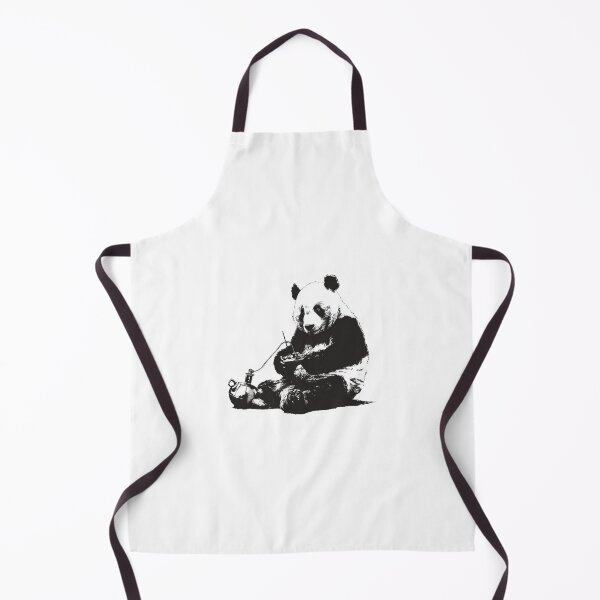 Item preview, Banksy Panda Techie - Focused on the Circuit Board designed and sold by hamishby.
