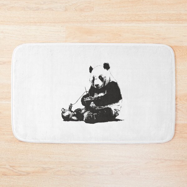 Item preview, Banksy Panda Techie - Focused on the Circuit Board designed and sold by hamishby.