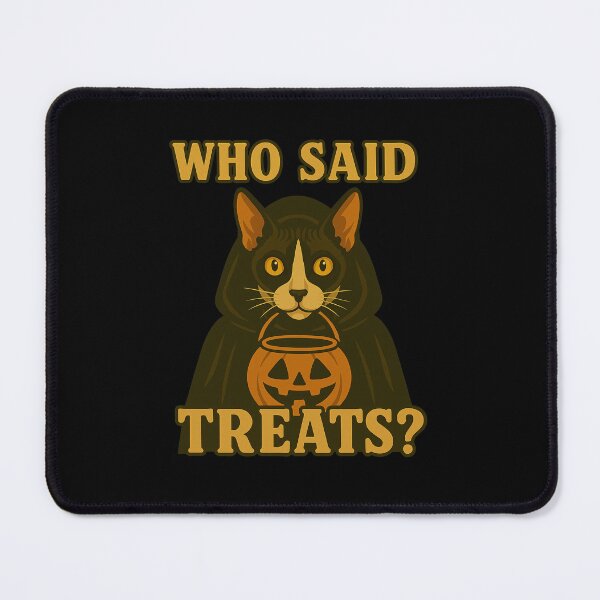 Item preview, Cornish Rex Cat Halloween Who Said Treats Pumpkin Witch Costume Mom Dad Kids designed and sold by FurryHavenPH.