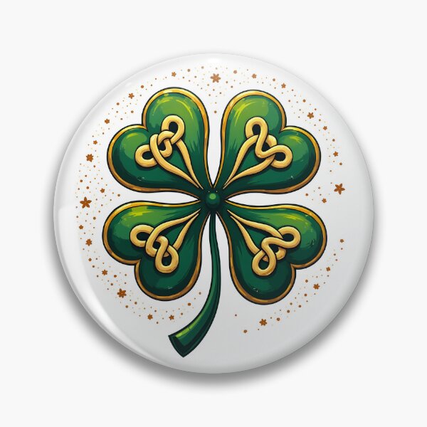 Artikelvorschau, Keltisches Kleeblatt, Saint Patrick, grün, Irland entworfen und verkauft von Shop-Oceania.