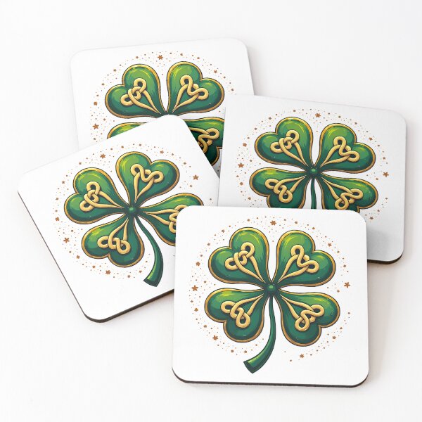 Artikelvorschau, Keltisches Kleeblatt, Saint Patrick, grün, Irland entworfen und verkauft von Shop-Oceania.
