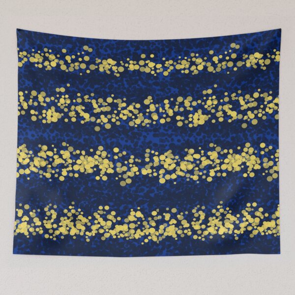 Item preview, Blue & Gold Embrace designed and sold by Quennie Bacol Artwork.