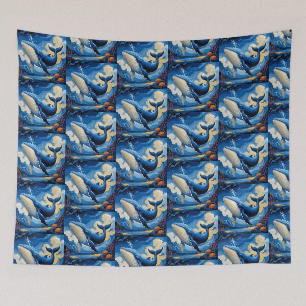 Item preview, Starry Whale Dreams designed and sold by Art-Design-EM.