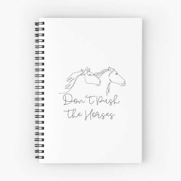 Item preview, Copy of Don’t Push the Horses Funny Motivational for Sarcastic Minds  designed and sold by faridman.
