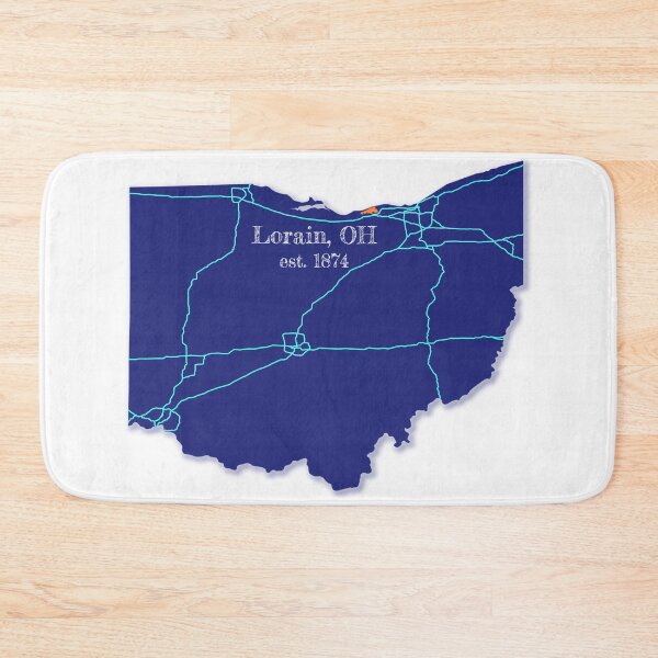 Item preview, Lorain, OH [Blue] designed and sold by PhilbonianDezin.