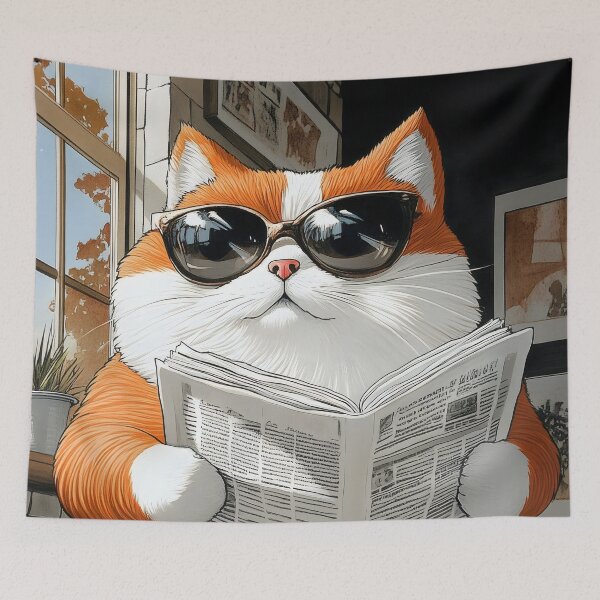 Item preview, Shiba Inu Dog Rocks Sunglasses While Reading designed and sold by GABRIELMURPHY.