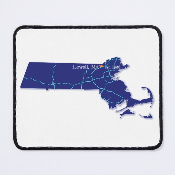 Item preview, Lowell, MA [Blue] designed and sold by PhilbonianDezin.