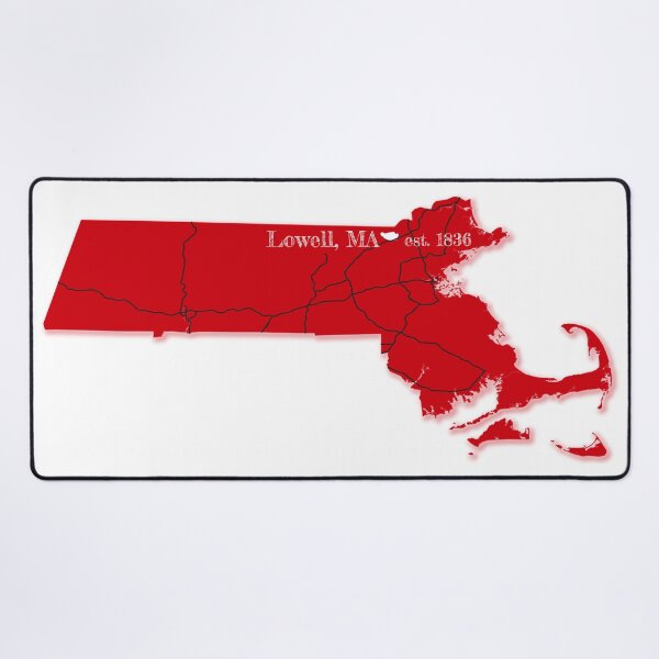 Item preview, Lowell, MA [Red] designed and sold by PhilbonianDezin.