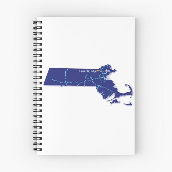 Item preview, Lowell, MA [Blue] designed and sold by PhilbonianDezin.