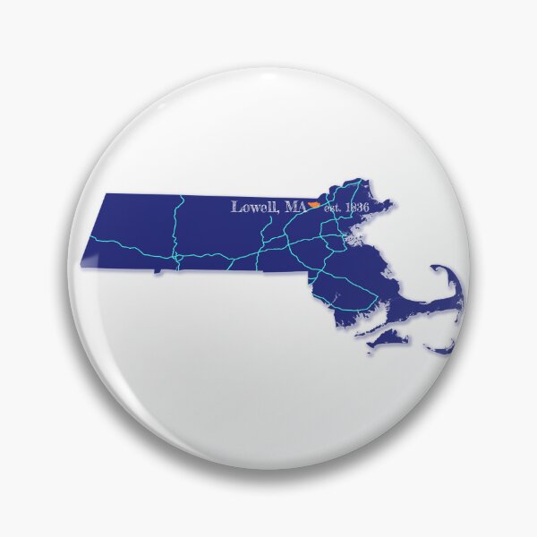 Item preview, Lowell, MA [Blue] designed and sold by PhilbonianDezin.