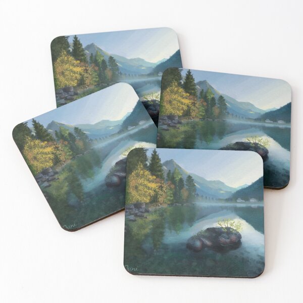 Item preview, Crystal Clear Mountain Lake designed and sold by Juniper's Art.