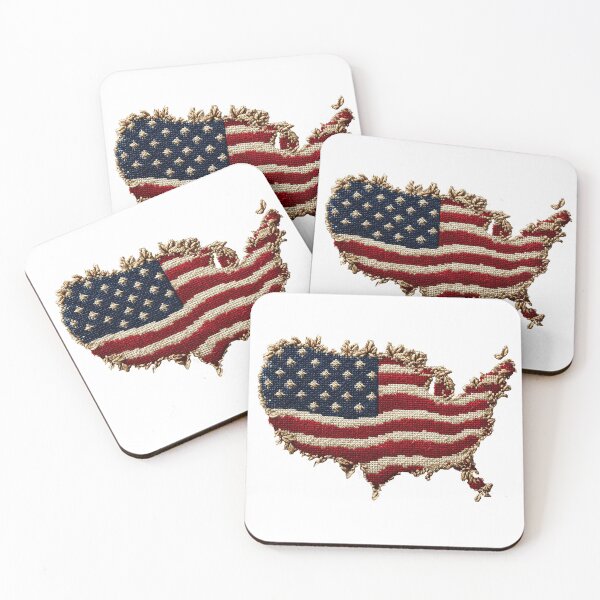 Item preview, Map of America cross stitch designed and sold by Proyava.Art.