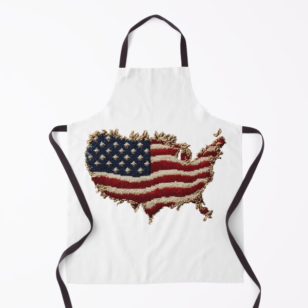 Item preview, Map of America cross stitch designed and sold by Proyava.Art.