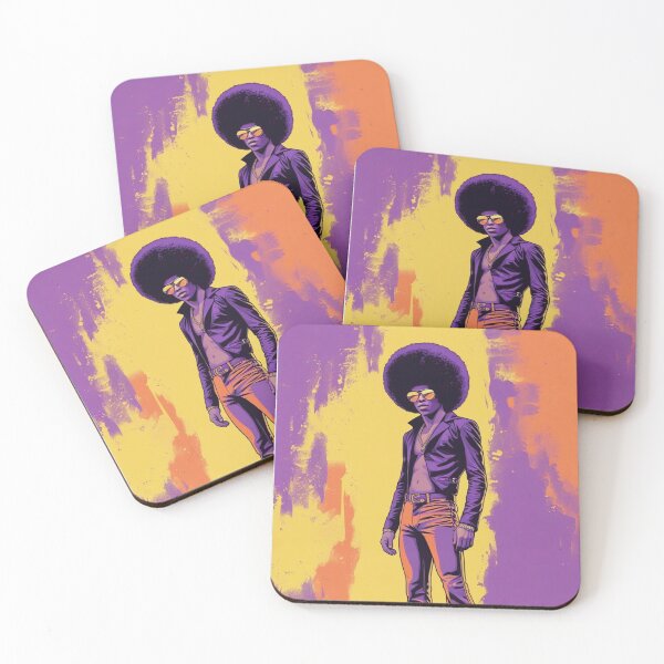 Item preview,  Afro Hairstyle Men Disco Blaze designed and sold by PattaZone.