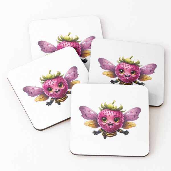 Item preview, Strawberry Bee designed and sold by caffin8ed.