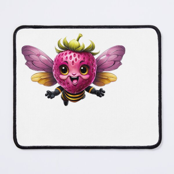 Item preview, Strawberry Bee designed and sold by caffin8ed.