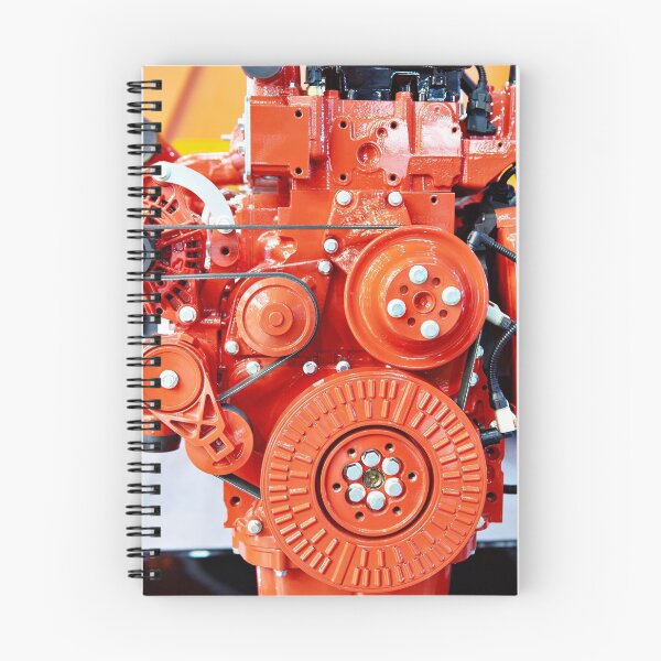 Item preview, Red diesel engine for truck designed and sold by Ryzhov.