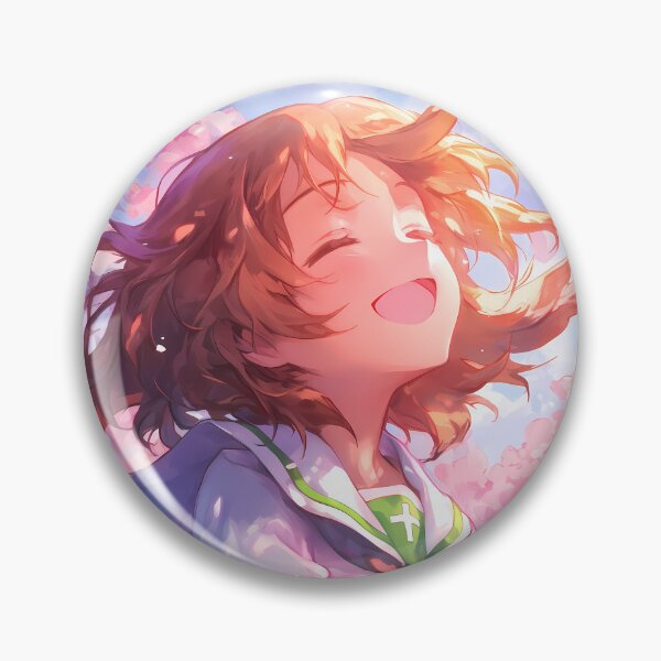 Item preview, Miho Nishizumi Girls und Panzer Anime Sakura Breeze Joy designed and sold by GABRIELMURPHY.